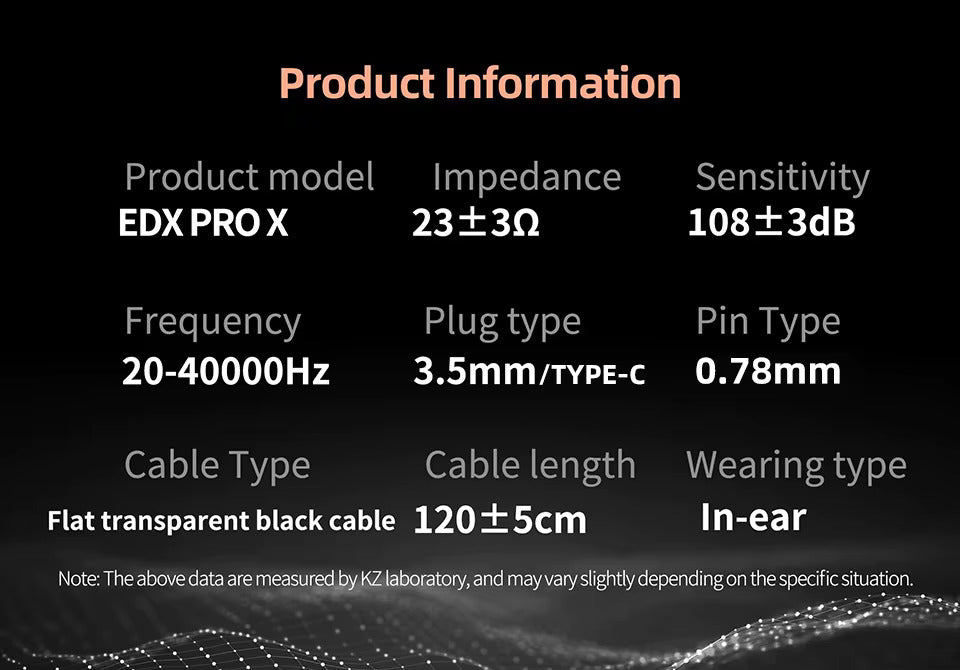 Audifonos KZ EDX PRO