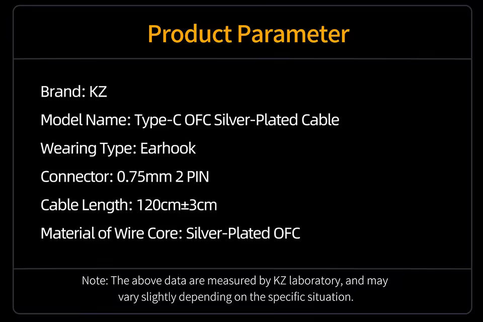 Cable KZ Tipo - C