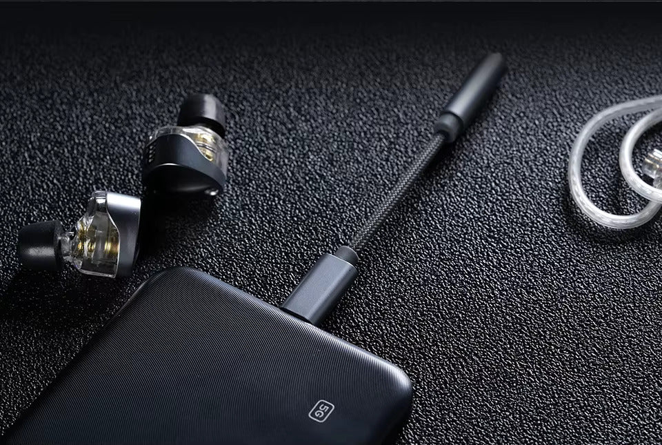 🚀 KZ AM01 – Adaptador de Audio USB Tipo C a 3.5 mm Hi-Fi DAC 32bit/384kHz