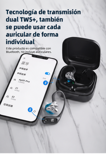KZ AZ09 PRO Bluetooth 5,2 módulo IEM