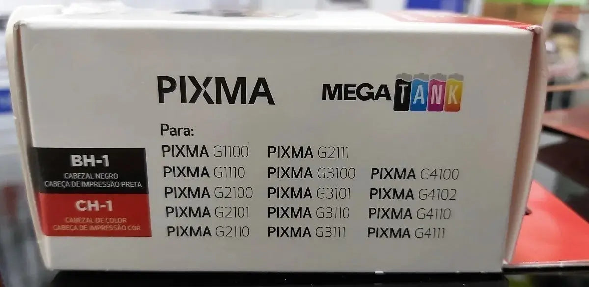 🖨️ Kit 2 Cabezales Canon BH-1 Negro + CH-1 Color – Serie G