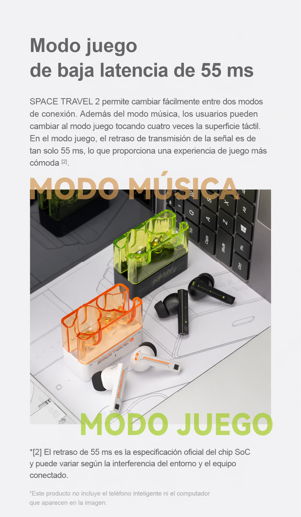 Auriculares MOONDROP Space Travel 2 HiFi