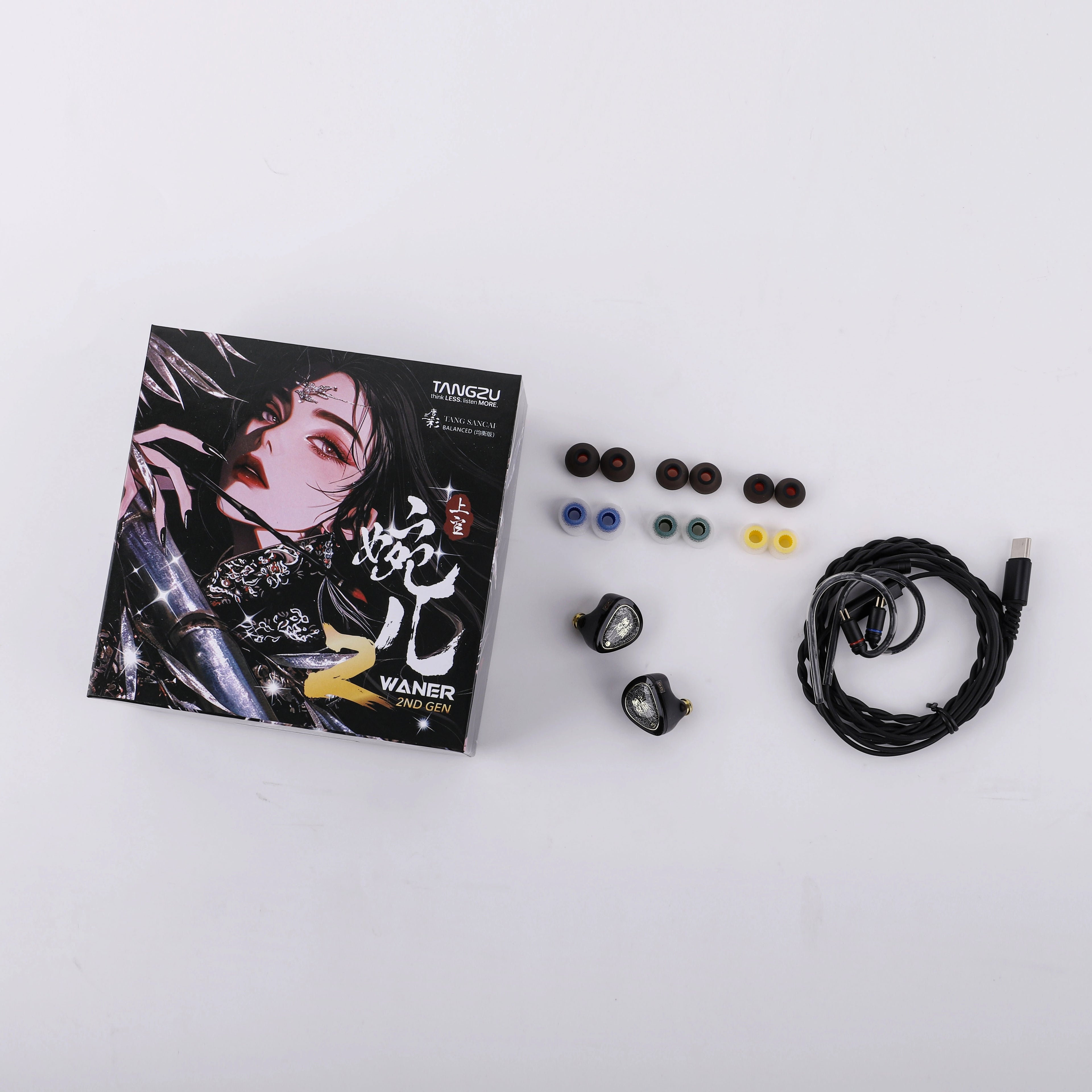 Audífonos Tangzu Wan'er S.g. Ii 2nd Gen Iem Hifi Con Micro