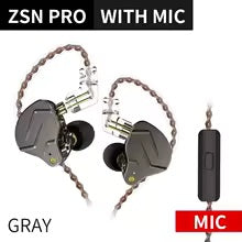 🚀 KZ ZSN Pro – Audífonos In-Ear Hi-Fi Híbridos 1BA + 1DD con Graves Potentes