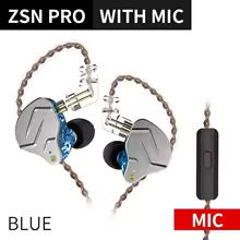 🚀 KZ ZSN Pro – Audífonos In-Ear Hi-Fi Híbridos 1BA + 1DD con Graves Potentes