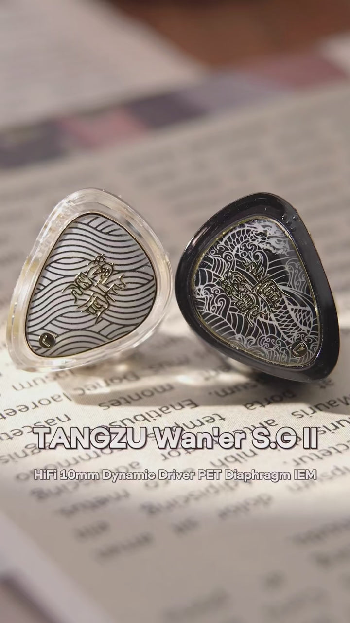 Audífonos Tangzu Wan'er S.g. Ii 2nd Gen Iem Hifi Con Micro